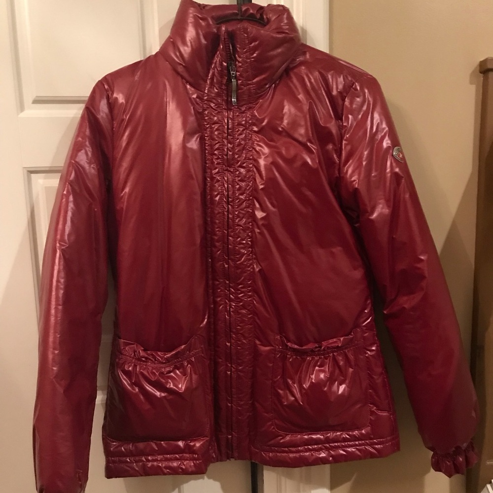 Authentic Post Card red down coat